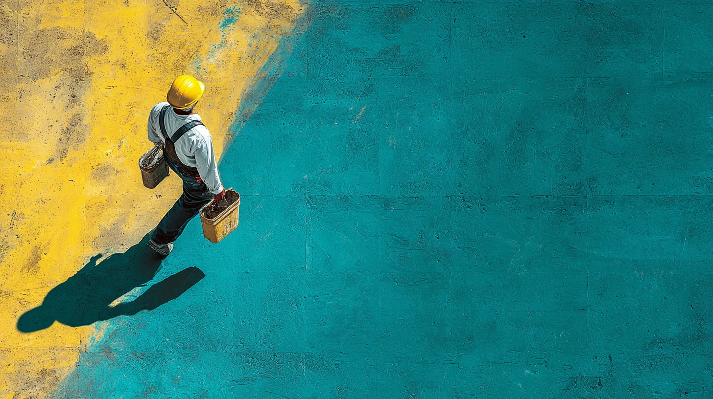 Sydney high-rise scaffolder hard hat and harness PPE close-up at tower construction site