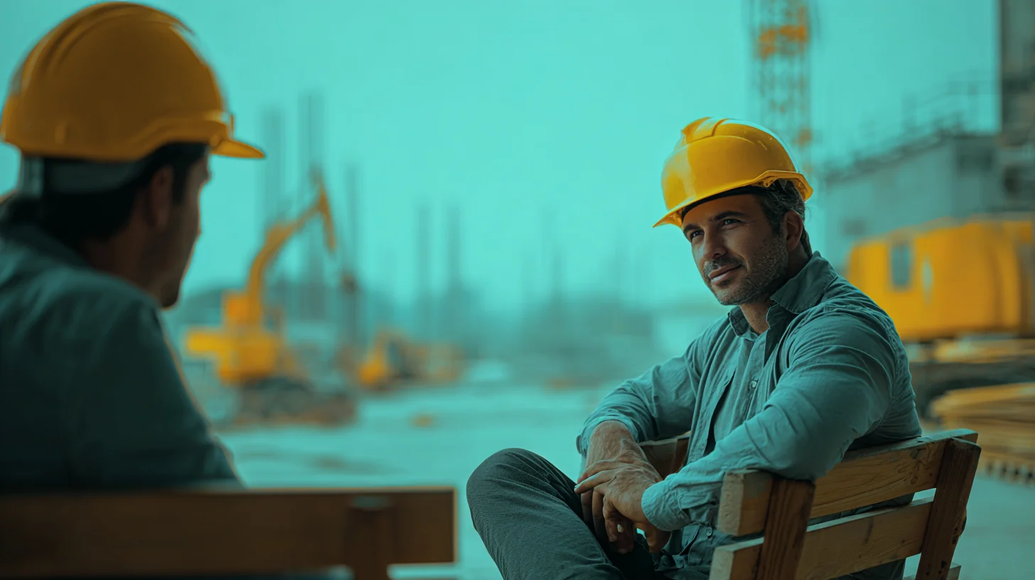 Sydney site supervisor reviewing crew compliance and award rates