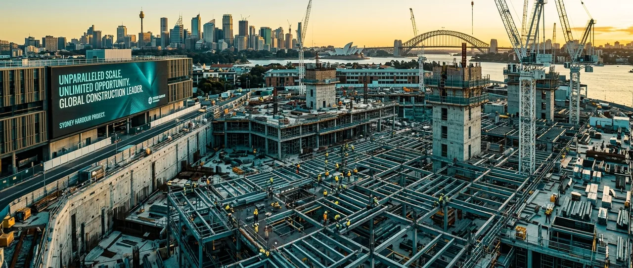 Construction worker holding multiple licence cards and tickets — forklift, EWP, dogging — career progression