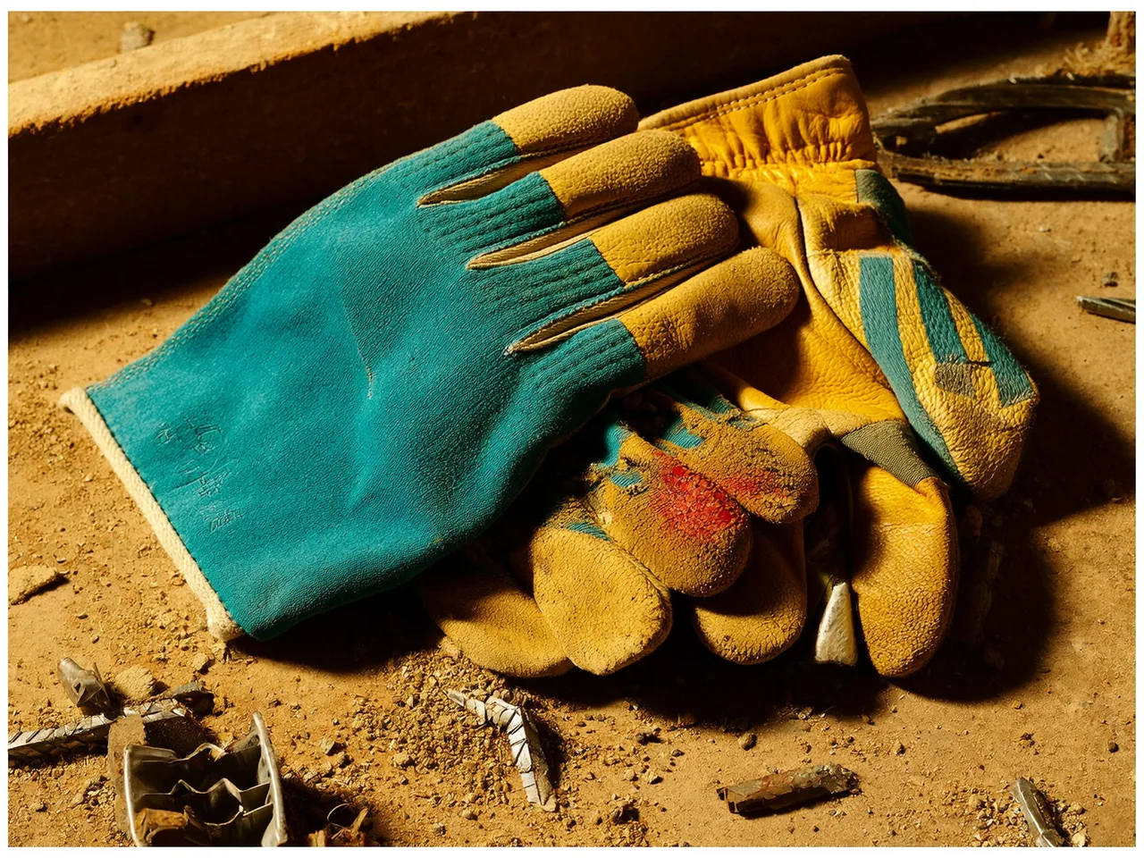 Construction work gloves AS/NZS 2161