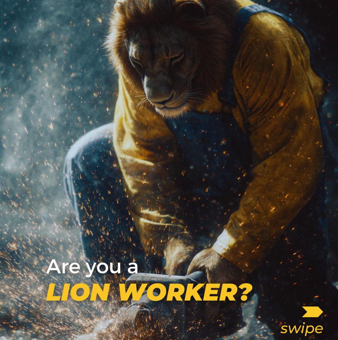 LEAP Labour lion worker Instagram post