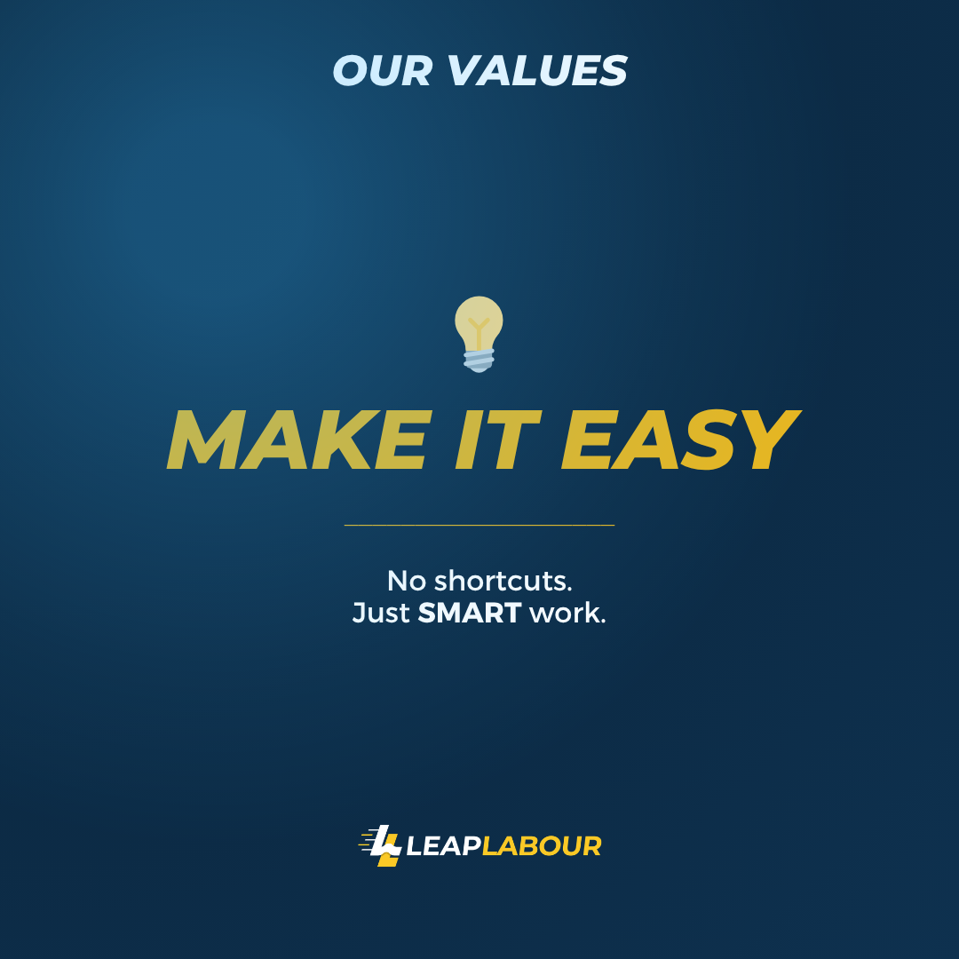 LEAP Labour values Instagram post